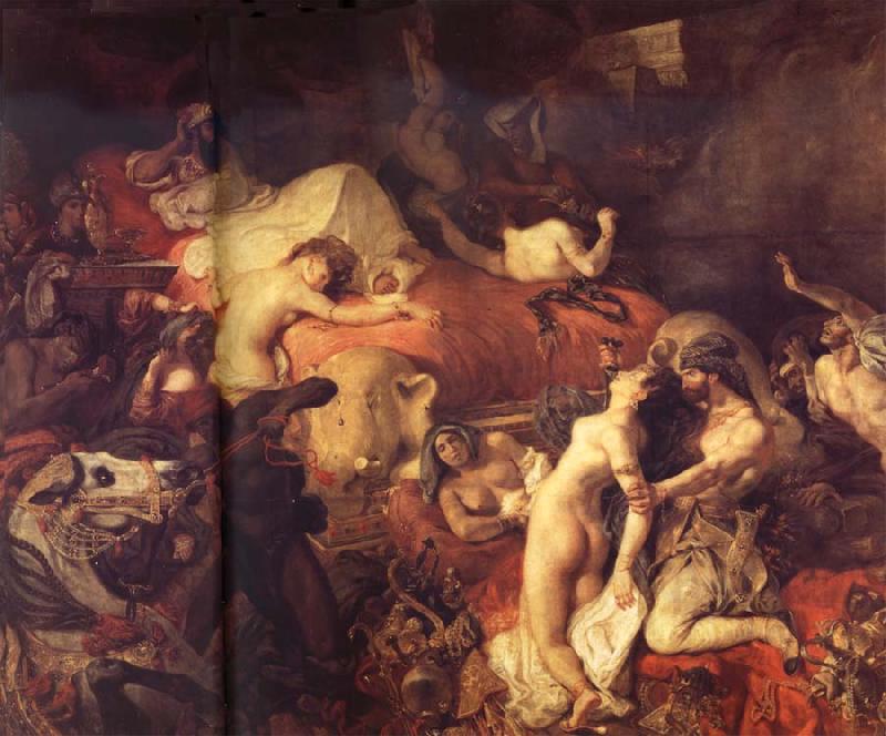 Eugene Delacroix The Death of Sardanapalus